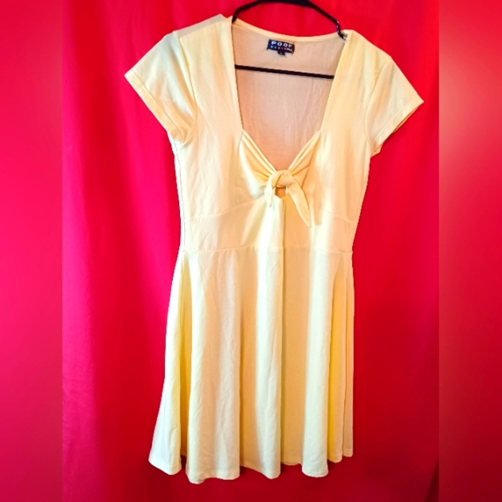 Yellow dress